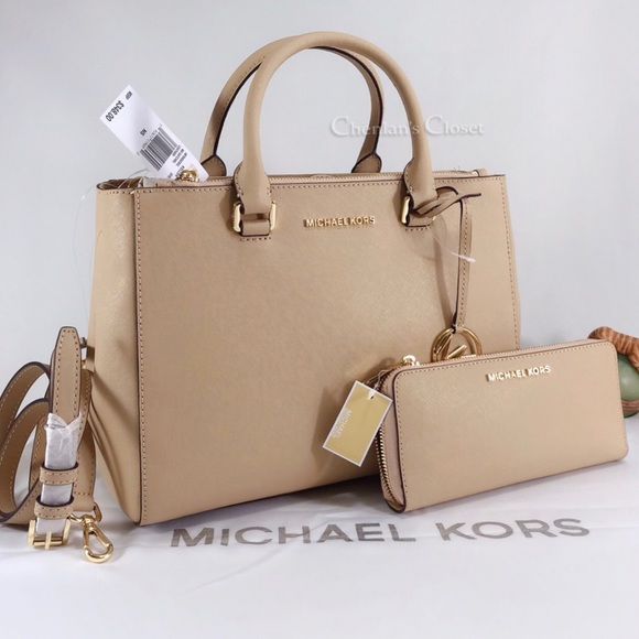 Michael Kors Handbags - NWT Michael Kors Kellen Satchel Set